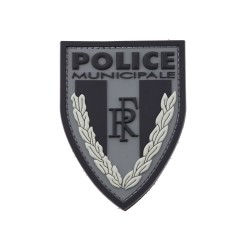 PORTE-CARTES CUIR FORMAT CB + BILLET AVEC INSIGNE POLICE Administration  POLICE Administration POLICE